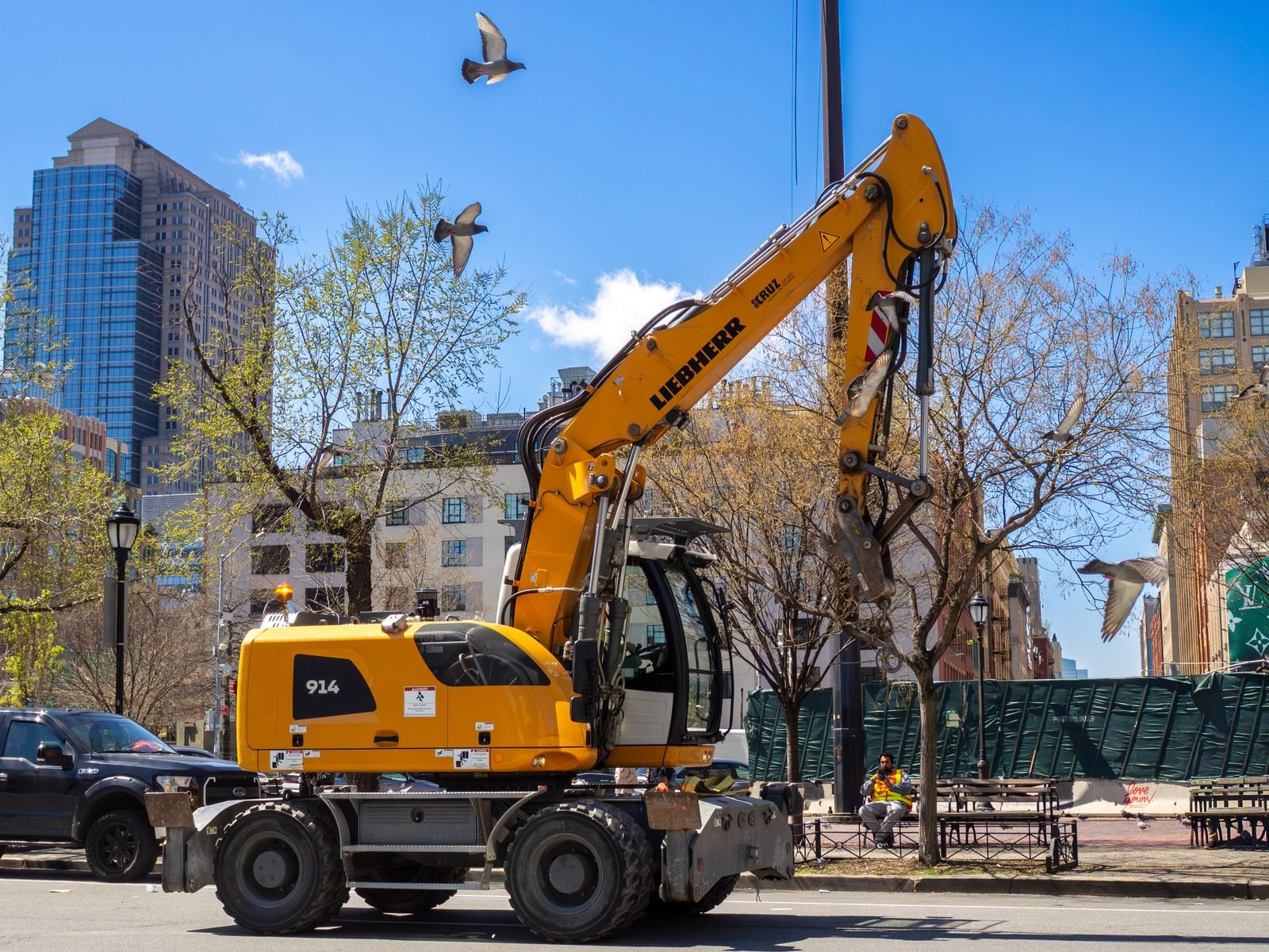 Crew on a commercial jobsite